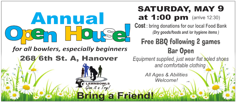 Open House, May 9 2026